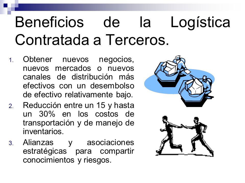 Beneficios de la Logística Contratada a Terceros.