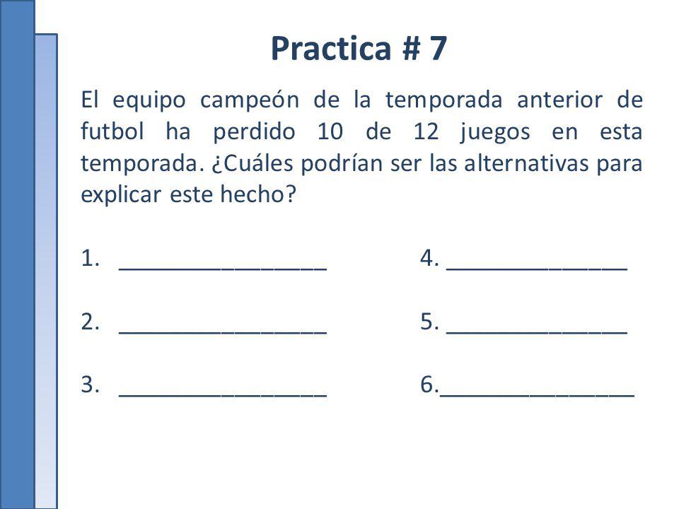 Practica # 7