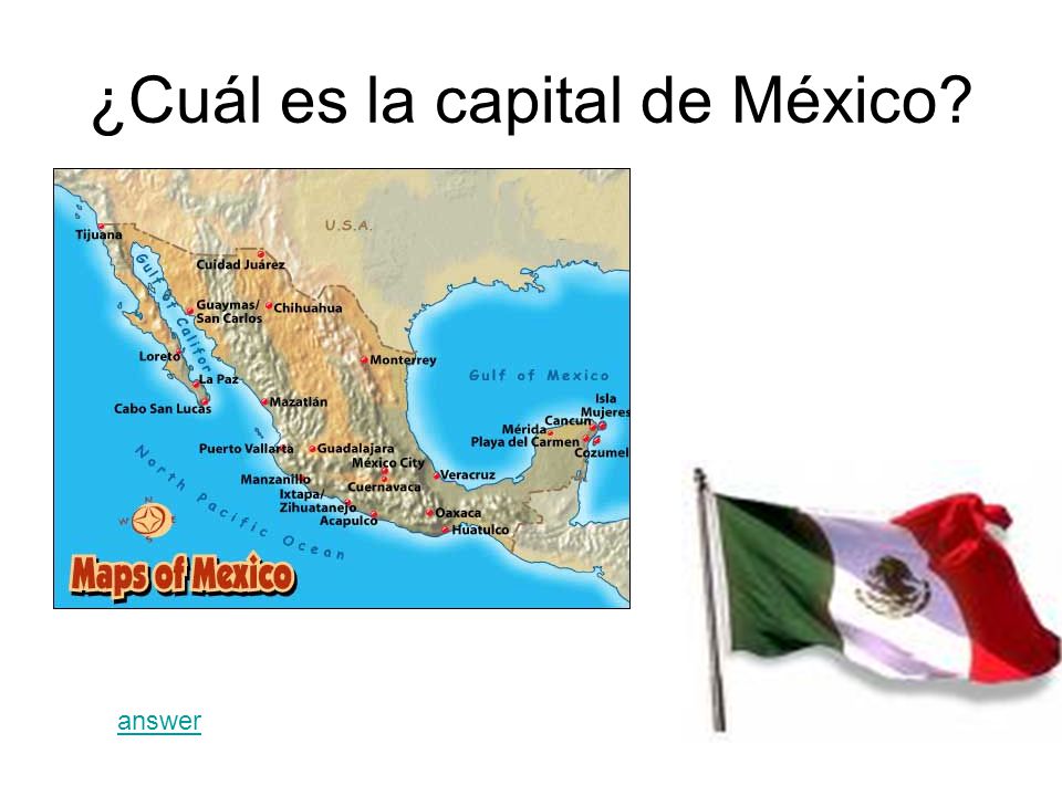 ¿Cuál es la capital de México