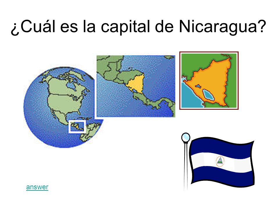 ¿Cuál es la capital de Nicaragua