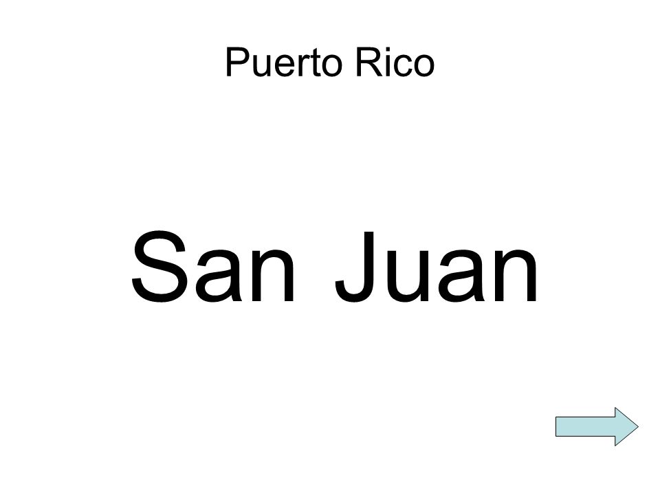 Puerto Rico San Juan