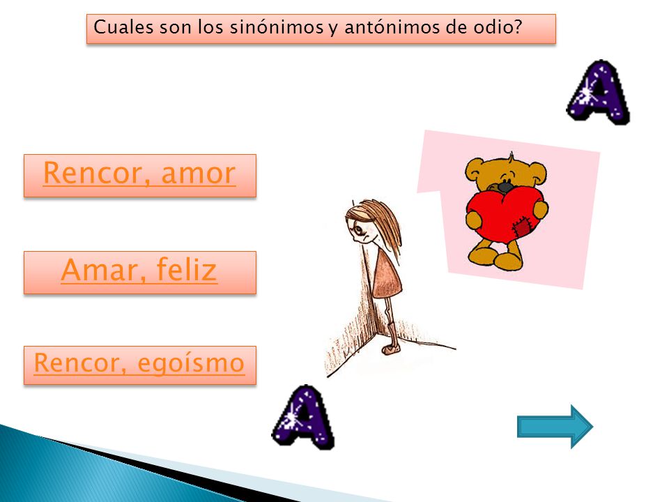 Rencor, amor Amar, feliz Rencor, egoísmo