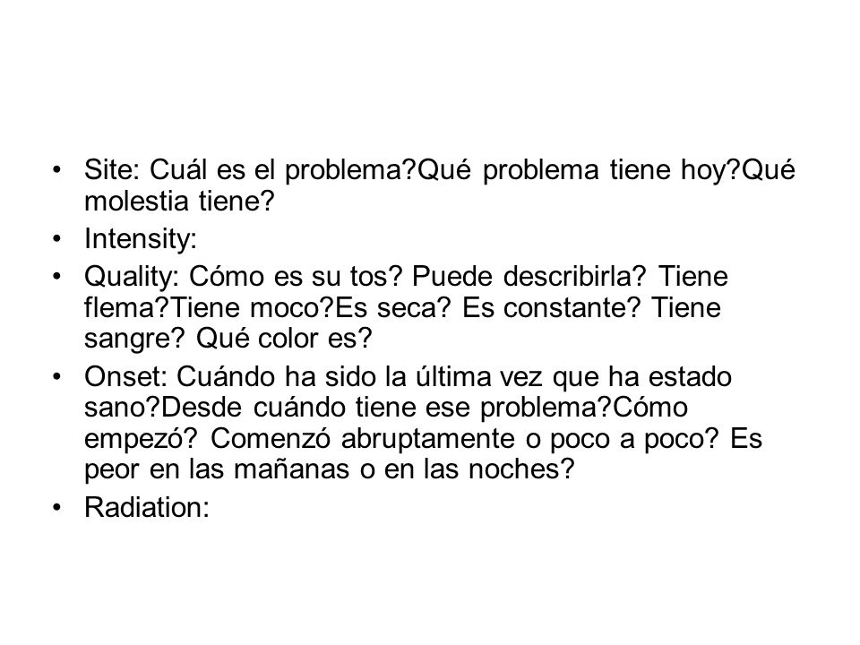 Site: Cuál es el problema Qué problema tiene hoy Qué molestia tiene