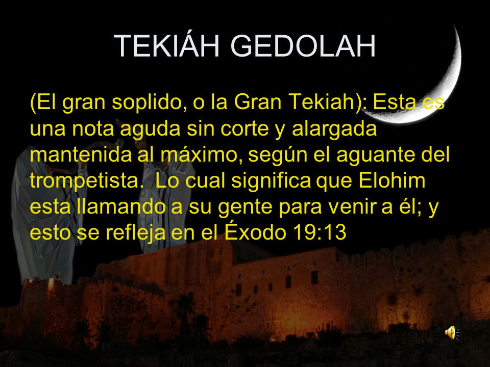 TEKIÁH GEDOLAH