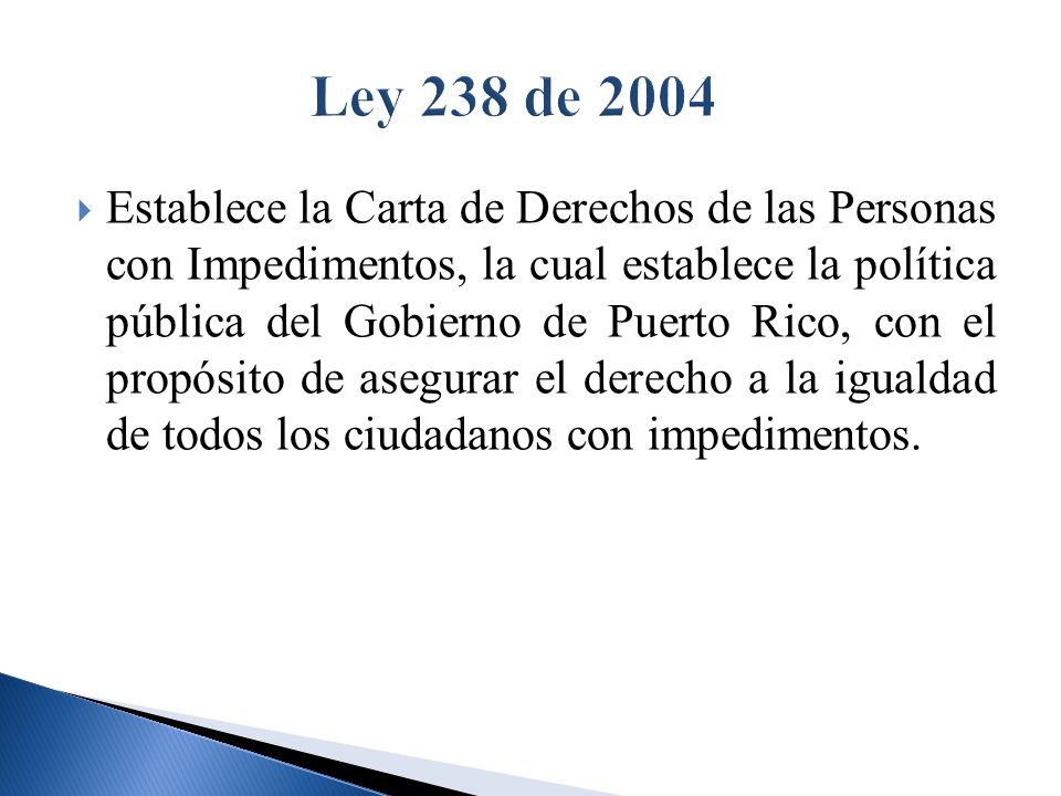 Ley 238 de 2004