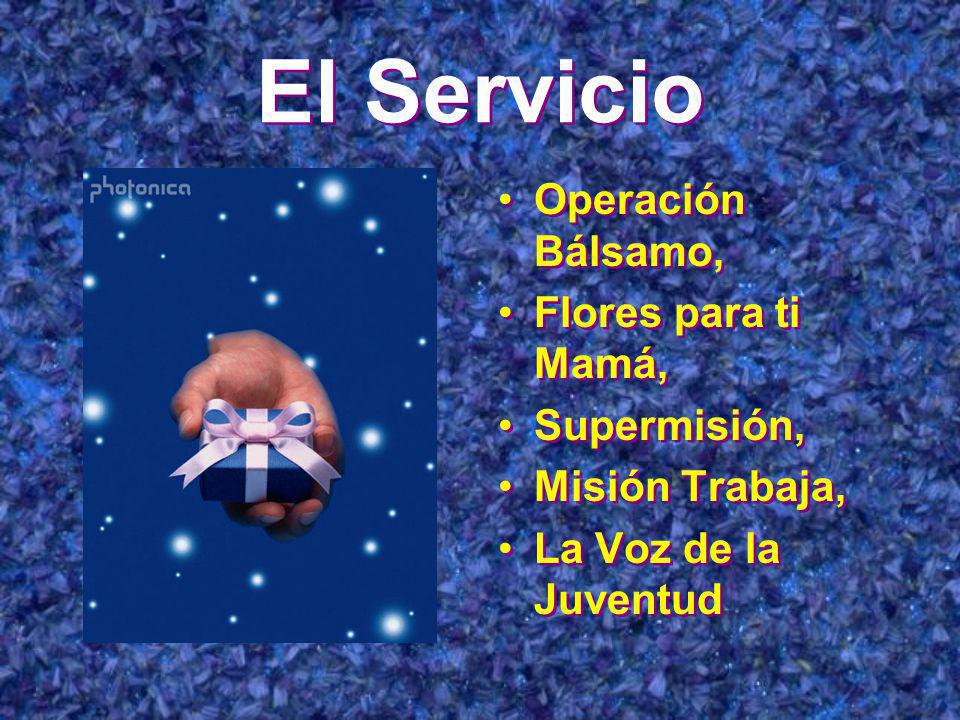 El Servicio Operación Bálsamo, Flores para ti Mamá, Supermisión,