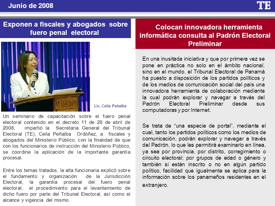 Exponen a fiscales y abogados sobre fuero penal electoral