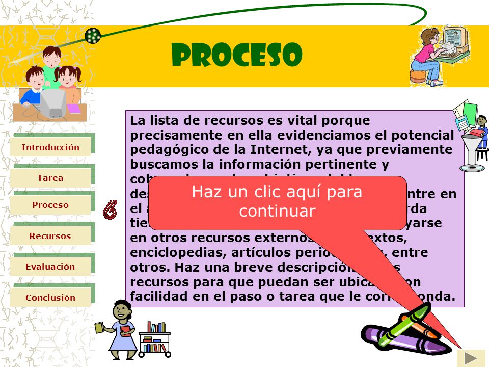 Haz un clic aquí para continuar