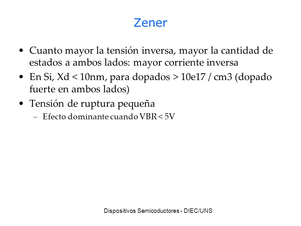 Dispositivos Semicoductores - DIEC/UNS