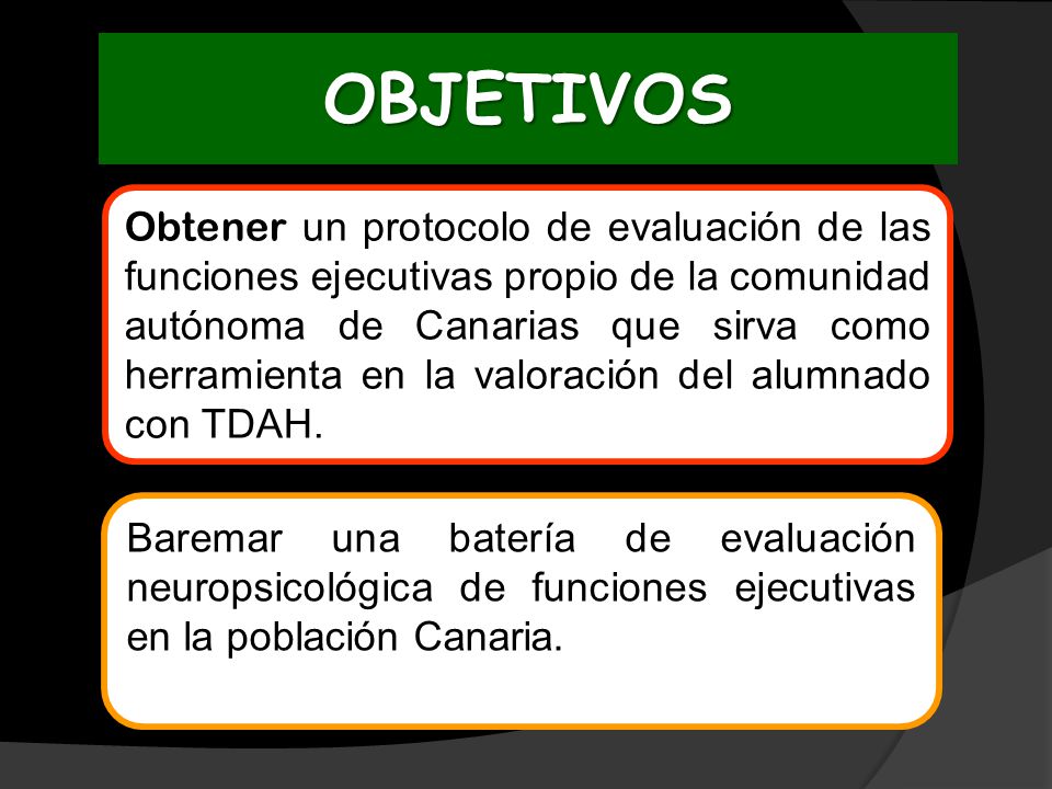 OBJETIVOS