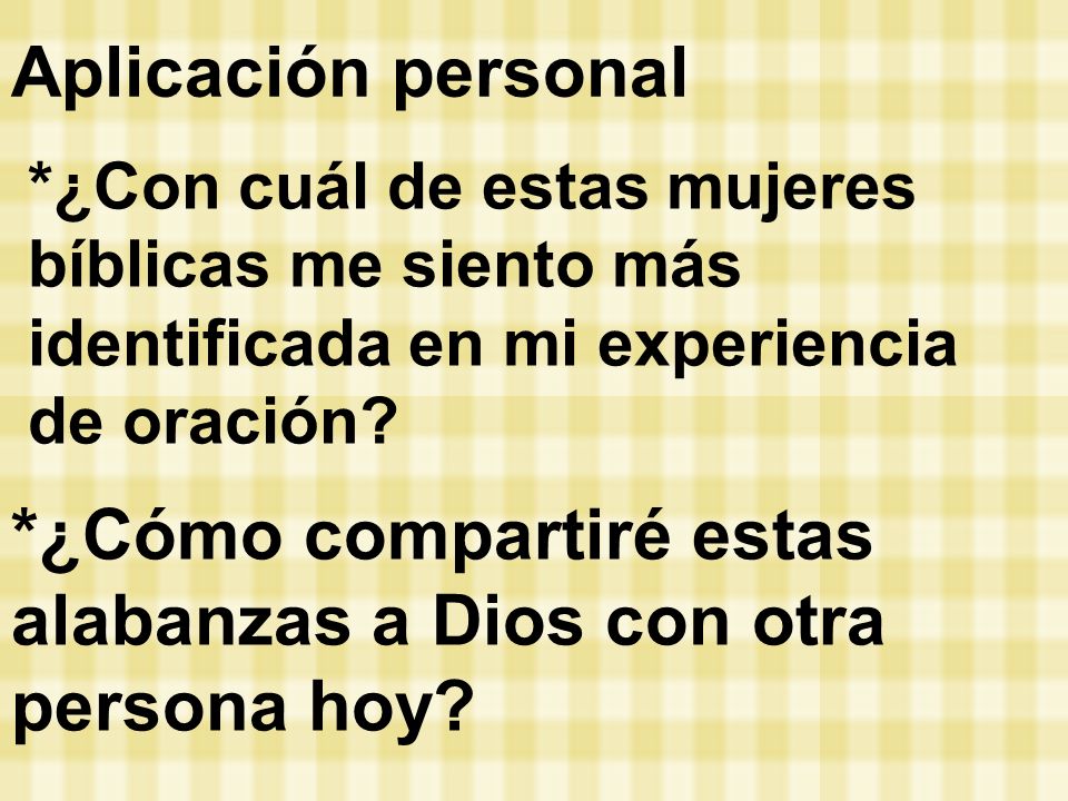 *¿Cómo compartiré estas alabanzas a Dios con otra persona hoy