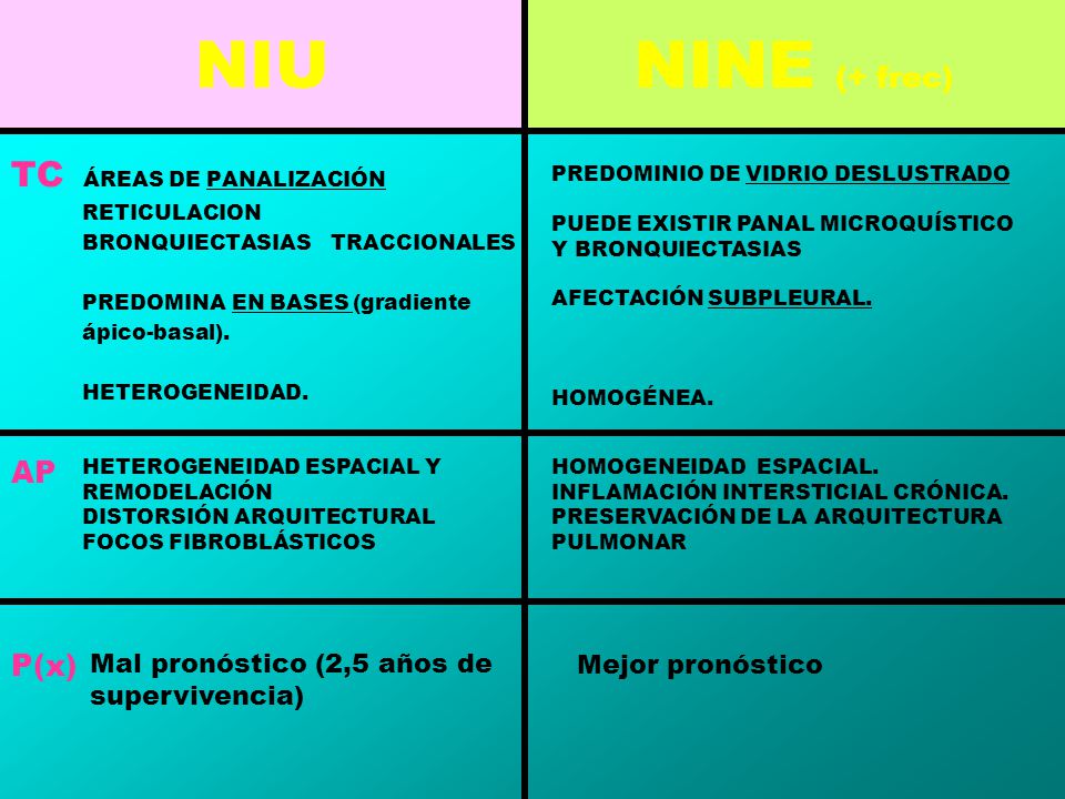 NIU NINE (+ frec) TC ÁREAS DE PANALIZACIÓN AP P(x)