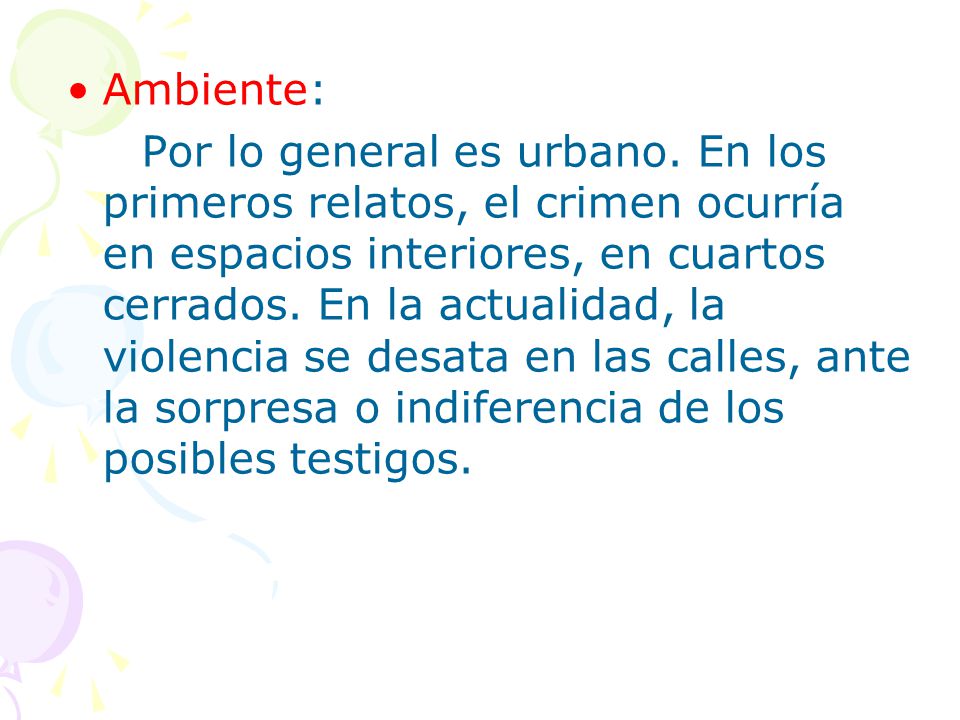 Ambiente: