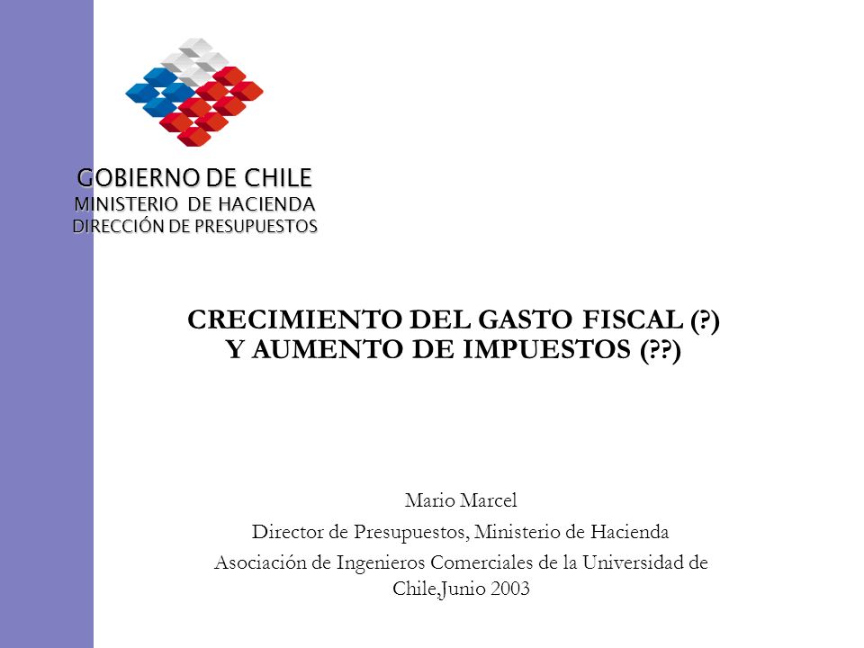 CRECIMIENTO DEL GASTO FISCAL ( ) Y AUMENTO DE IMPUESTOS ( )