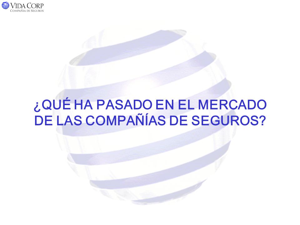 ¿QUÉ HA PASADO EN EL MERCADO DE LAS COMPAÑÍAS DE SEGUROS