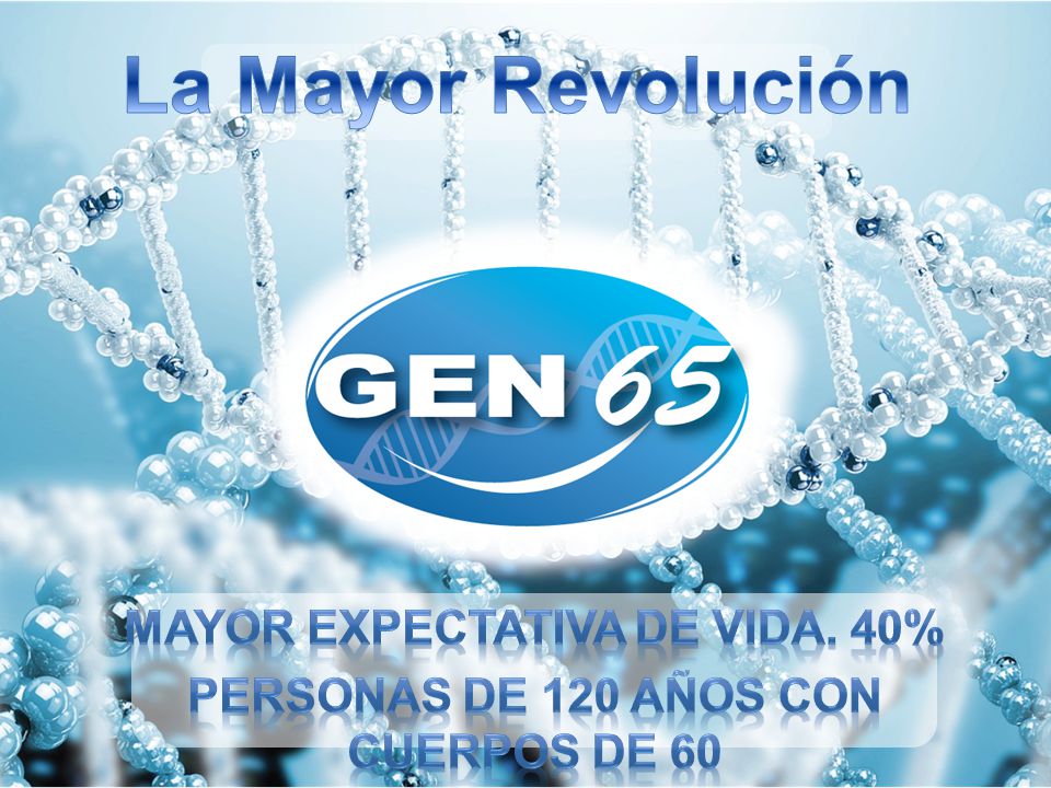 Mayor Expectativa de Vida. 40% Personas de 120 años con cuerpos de 60