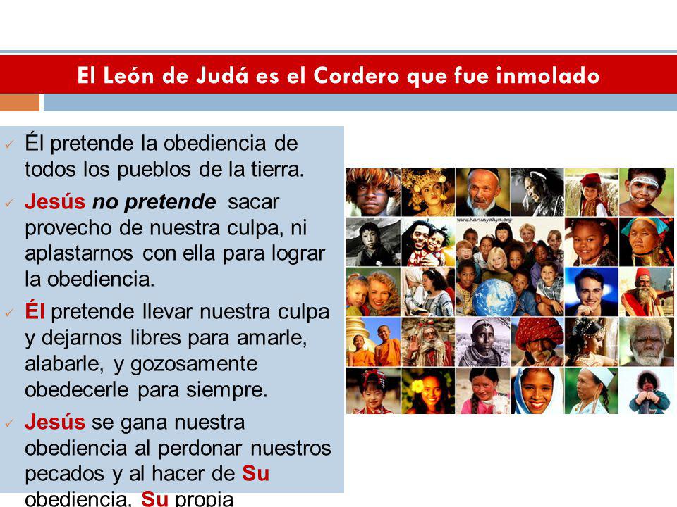 El León de Judá es el Cordero que fue inmolado