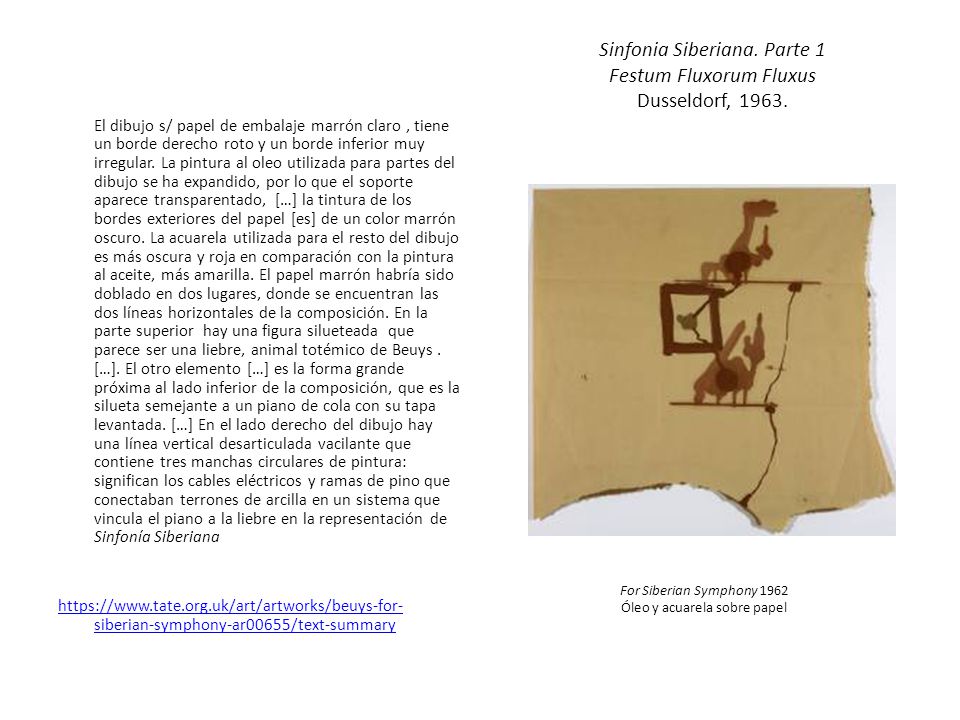Sinfonia Siberiana. Parte 1 Festum Fluxorum Fluxus Dusseldorf, 1963.