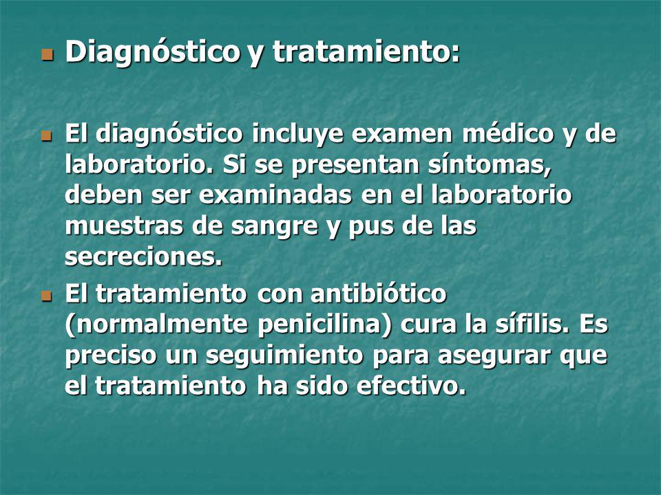 Diagnóstico y tratamiento: