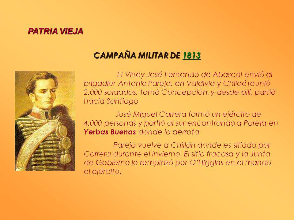 PATRIA VIEJA CAMPAÑA MILITAR DE 1813