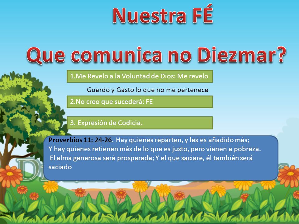 Que comunica no Diezmar