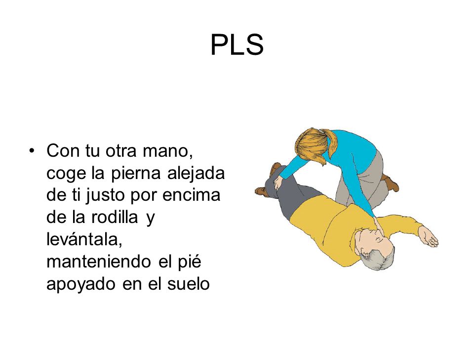 PLS Con tu otra mano, coge la pierna alejada de ti justo por encima de la rodilla y levántala, manteniendo el pié apoyado en el suelo.
