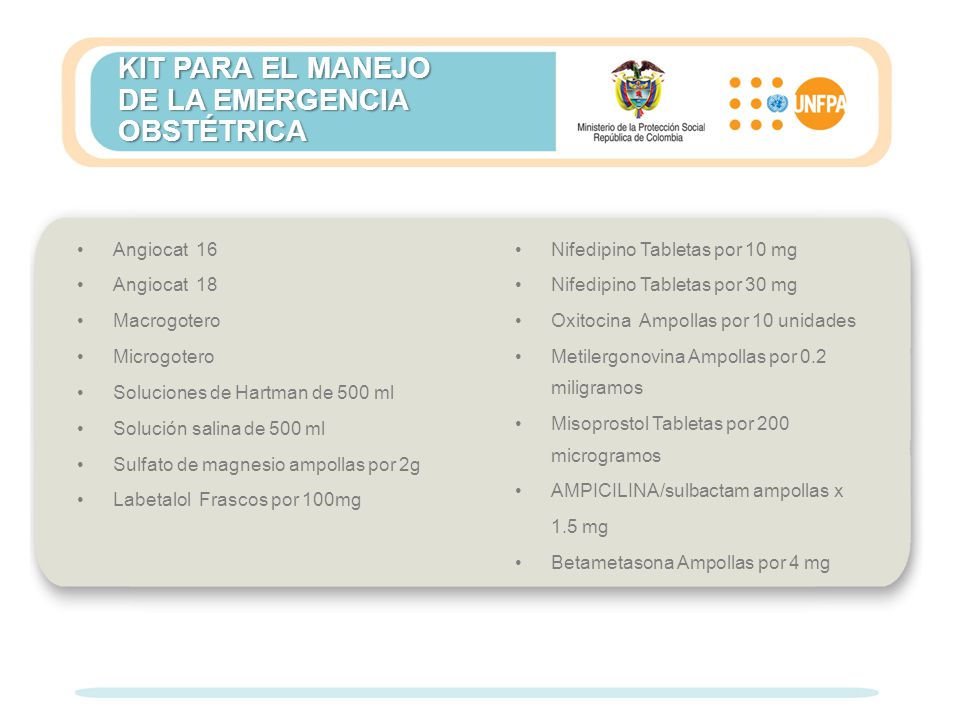 KIT PARA EL MANEJO DE LA EMERGENCIA OBSTÉTRICA Angiocat 16 Angiocat 18