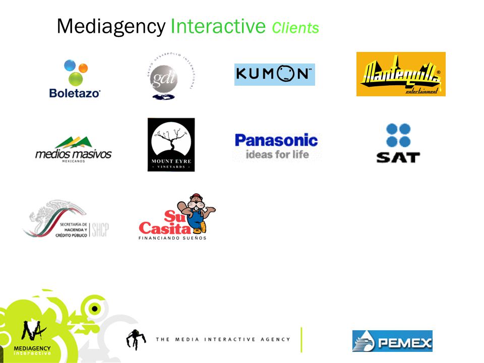 Mediagency Interactive Clients