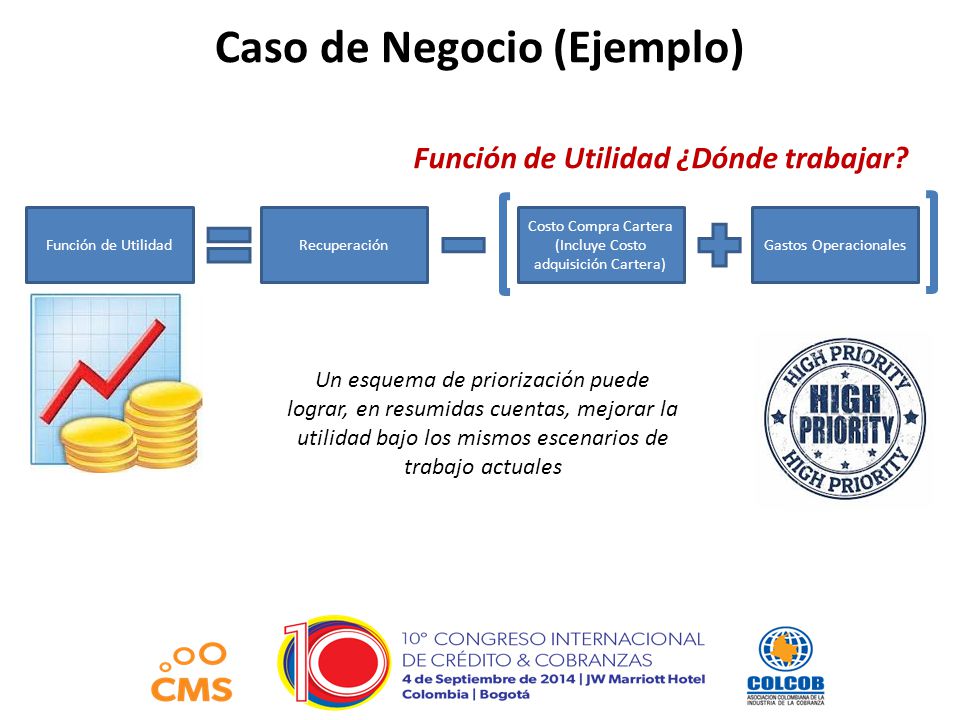 Caso de Negocio (Ejemplo) Función de Utilidad ¿Dónde trabajar