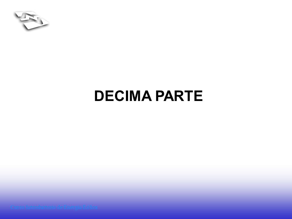 DECIMA PARTE
