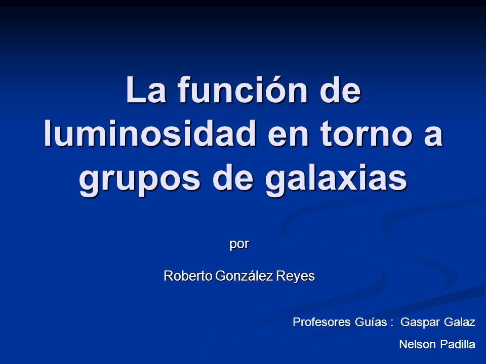 La función de luminosidad en torno a grupos de galaxias