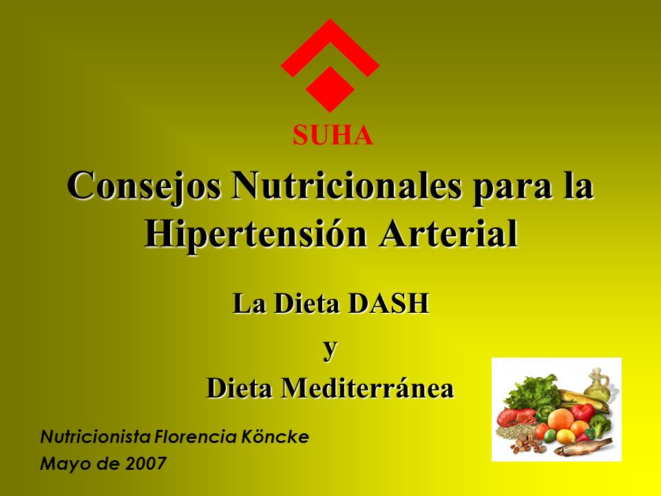 Consejos Nutricionales para la Hipertensión Arterial