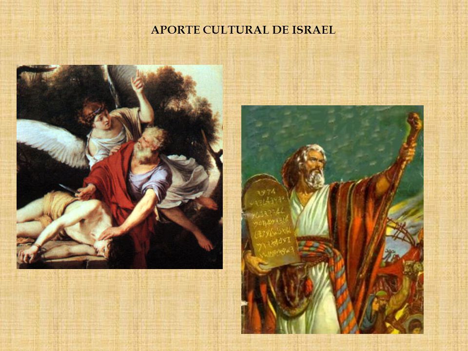 APORTE CULTURAL DE ISRAEL