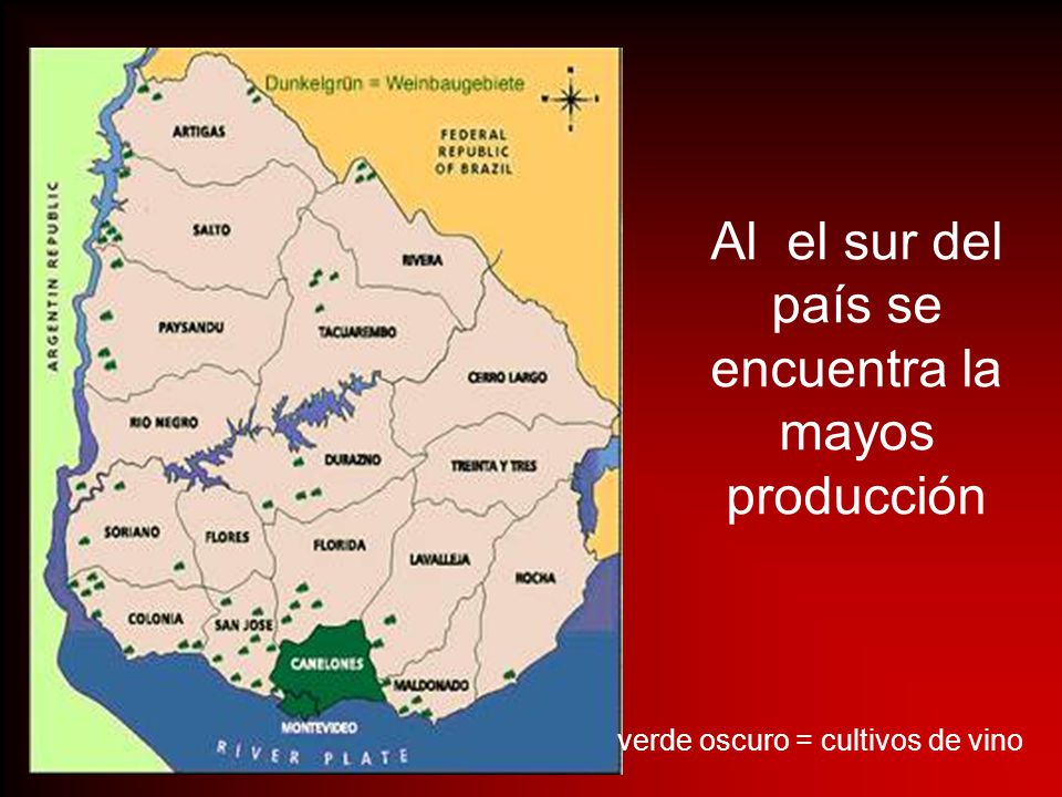 Al el sur del país se encuentra la mayos producción