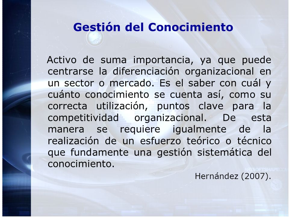 Gestión del Conocimiento