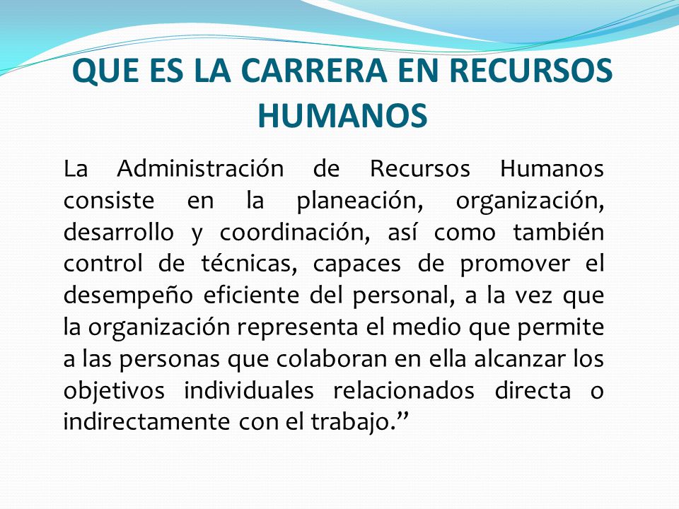 ADMINISTRACION DE RECURSOS HUMANOS - ppt video online descargar