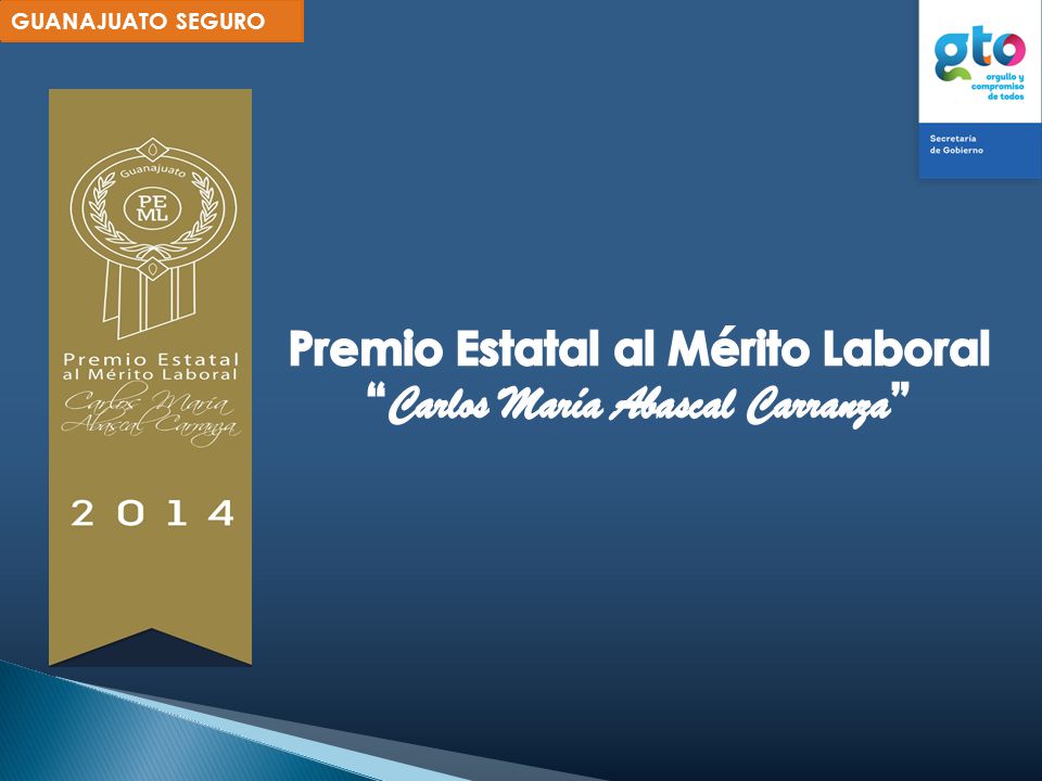 Premio Estatal al Mérito Laboral Carlos María Abascal Carranza