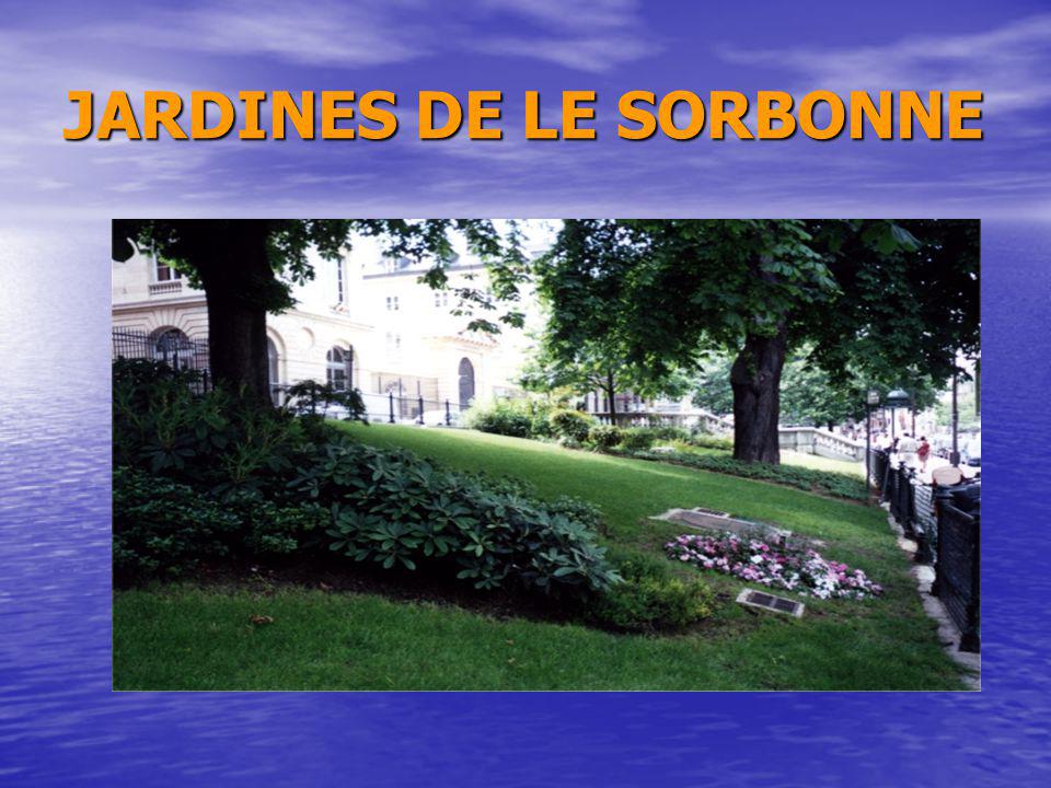 JARDINES DE LE SORBONNE