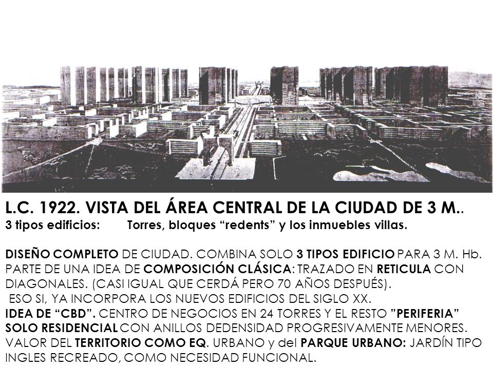 L. C VISTA DEL ÁREA CENTRAL DE LA CIUDAD DE 3 M
