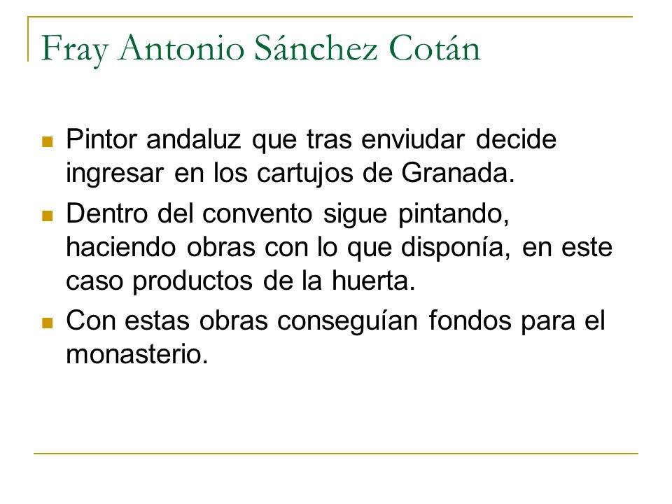 Fray Antonio Sánchez Cotán