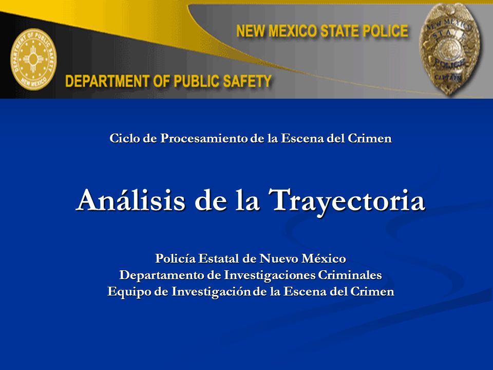 Análisis de la Trayectoria