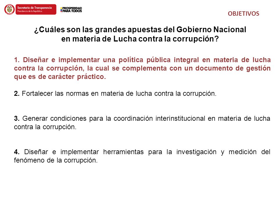 ¿Cuáles son las grandes apuestas del Gobierno Nacional