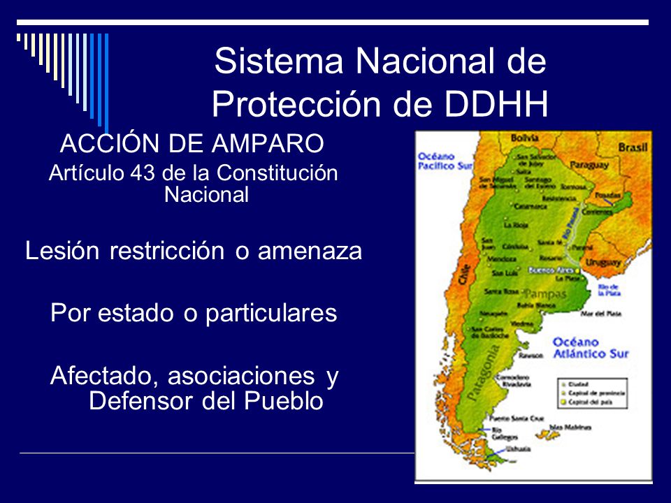 Sistema Nacional de Protección de DDHH
