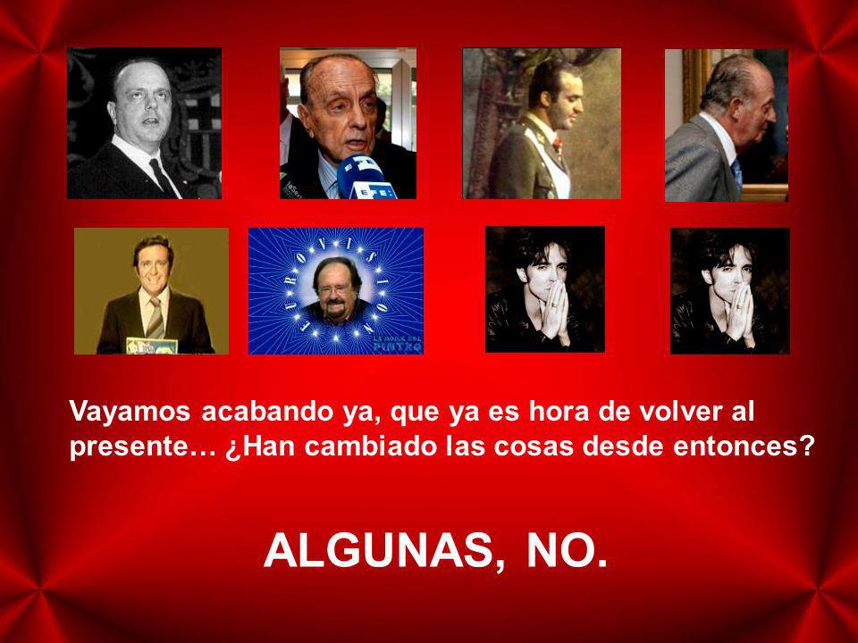 Vayamos acabando ya, que ya es hora de volver al presente… ¿Han cambiado las cosas desde entonces