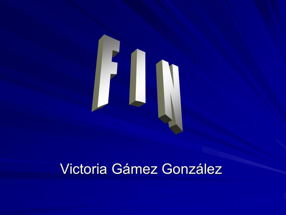 Victoria Gámez González
