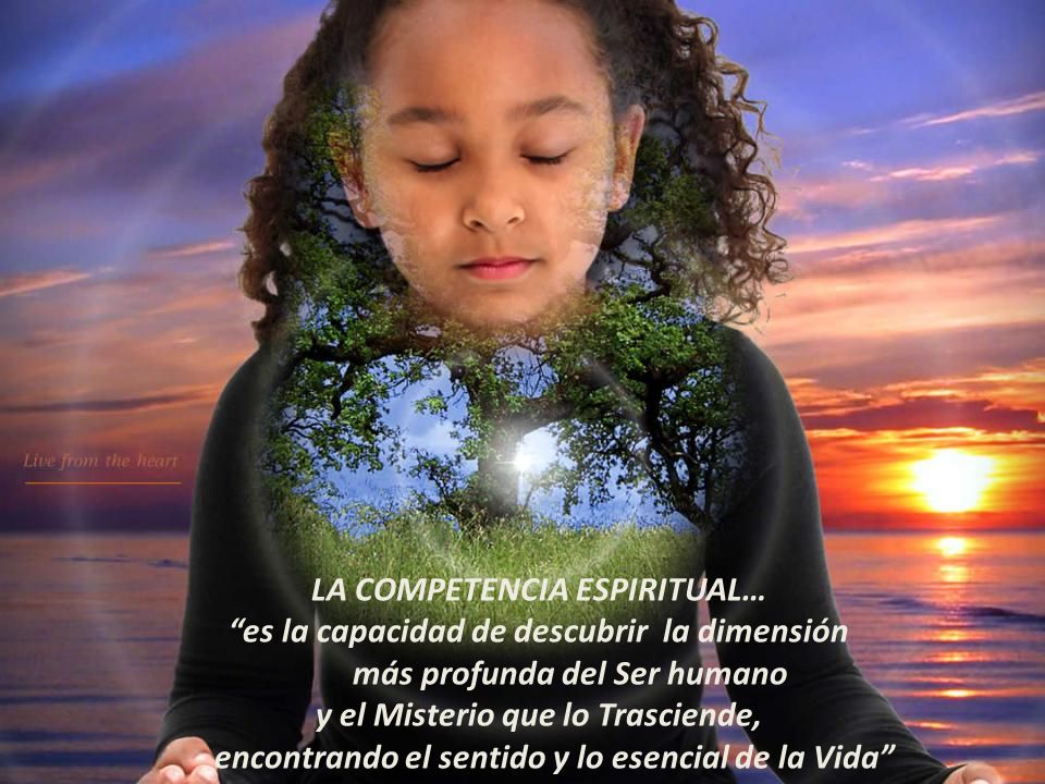 LA COMPETENCIA ESPIRITUAL… es la capacidad de descubrir la dimensión