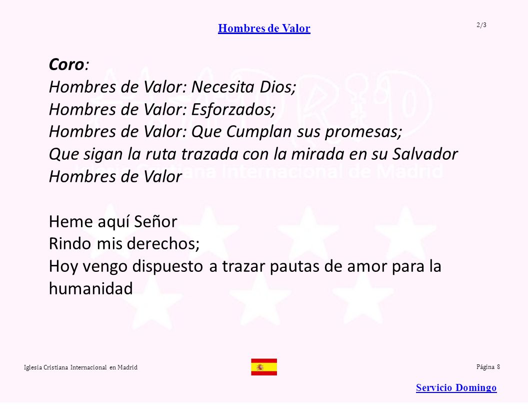 Hombres de Valor: Necesita Dios; Hombres de Valor: Esforzados;