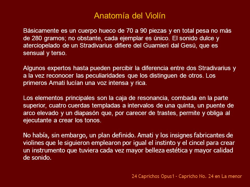 24 Caprichos Opus1 – Capricho No. 24 en La menor