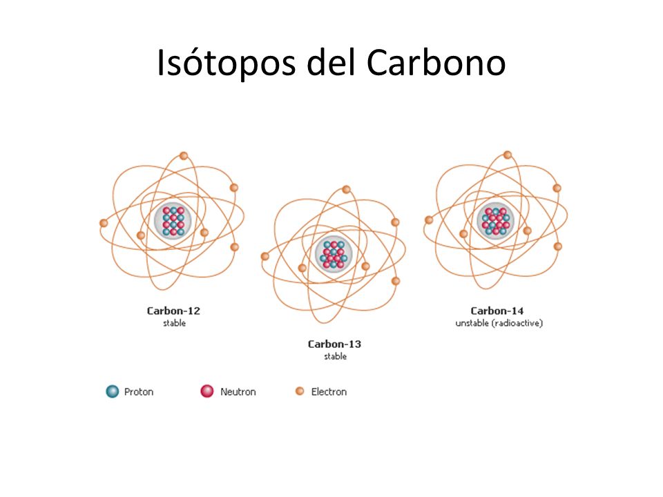 Isótopos del Carbono