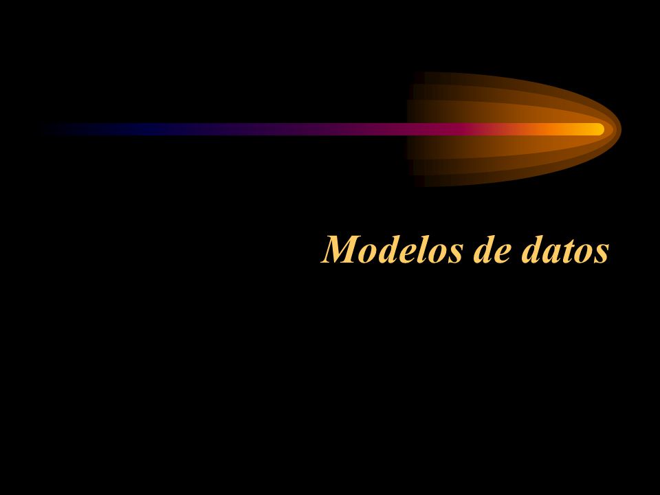 Modelos de datos